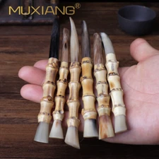 Horn Bamboo Tobacco Pipe Tamper Smoking Pipe Cleaning Kit Tool Pipe Accessories