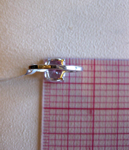 TGGC Sterling Pink Amethyst Ring / 5 Carats / NWT / Size 10 / 1 of 498 pcs - Picture 10 of 12