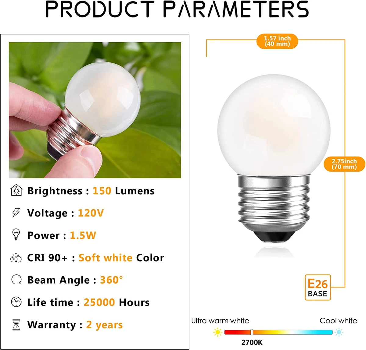 Little led light bulbs deals