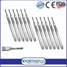 3Pcs Scalpel Scale Handle #3 BP Handle Blade Holder Surgical German grade