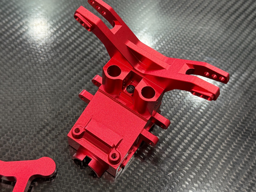 F&R Aluminum Upper Gearbox Covers/Shock Tower for Arrma Typhon BigRock 3s - Picture 2 of 6