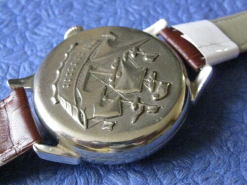 MARRIAGE Vintage Submarine Fleet WristWatch 3602 Converted Pocket Watch USSR - Picture 8 of 10