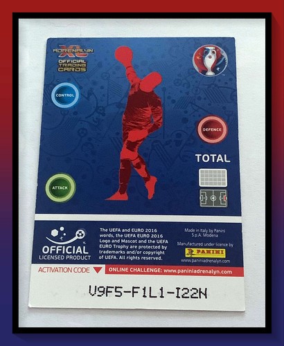 2016 Panini AdrenalynXL Euro 2016 Trading Cards - Goalstopper/Inventiveness - Picture 38 of 68