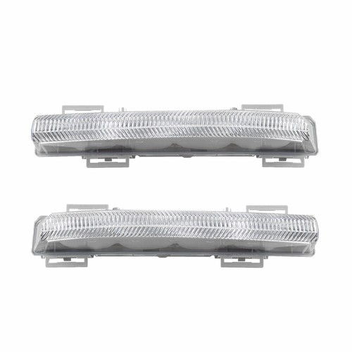 2PCS LED Daytime Running Light DRL Fog Lamp For Mercedes W212 E350 E400 E63AMG - Picture 1 of 10