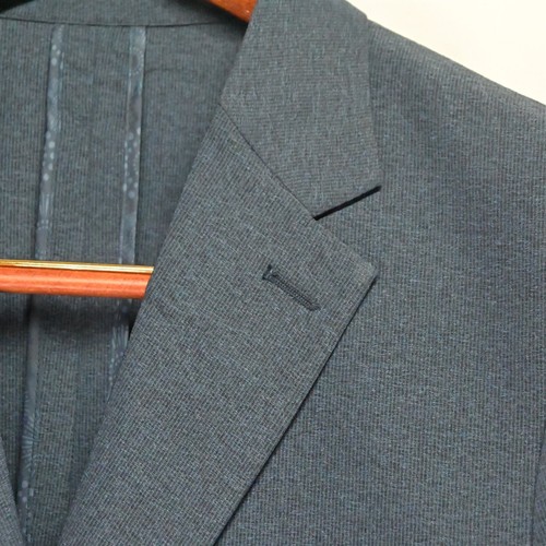 1900 Austin Reed 105 | XL Navy Blue Unstructured Unlined 2 Btn Blazer Jacket - Picture 4 of 10