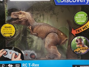 discovery kids remote control t rex