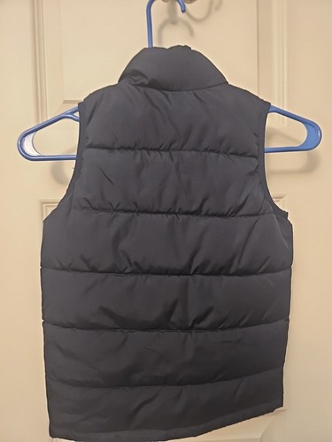 GAP Kids Navy Puffer Vest Full Zip XS 4/5 - Picture 4 of 8