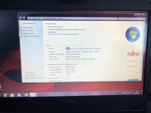 Fujitsu LifeBook S760 Core i5 2.13Ghz 8GB 300GB Laptop Notebook - Picture 3 of 6
