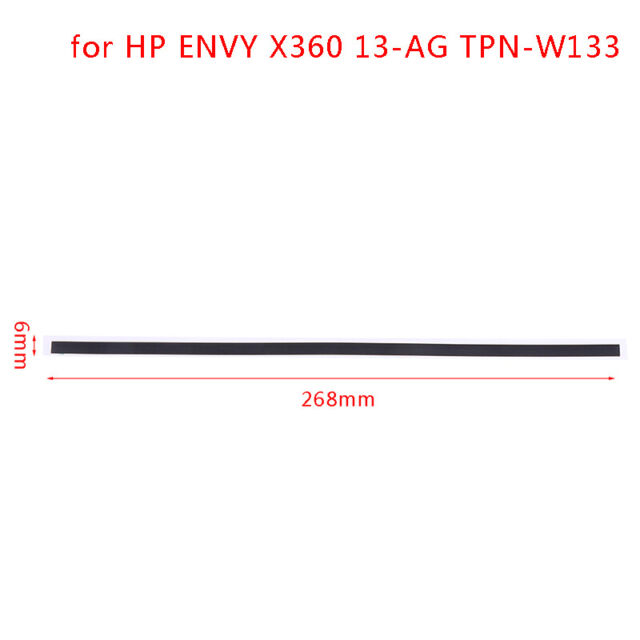 Rubber Strip Non-Brief Bumper Foot Strip For HP ENVY X360 13-AG TPN-.ha Laptop- Rubber Strip Non-Brief Bumper Foot Strip For HP ENVY X360 13-AG TPN-.ha Laptop-