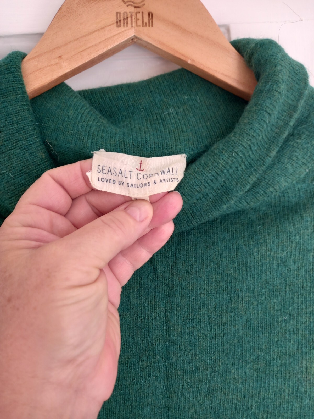 Green Seasalt Jumper Size 16 eBay