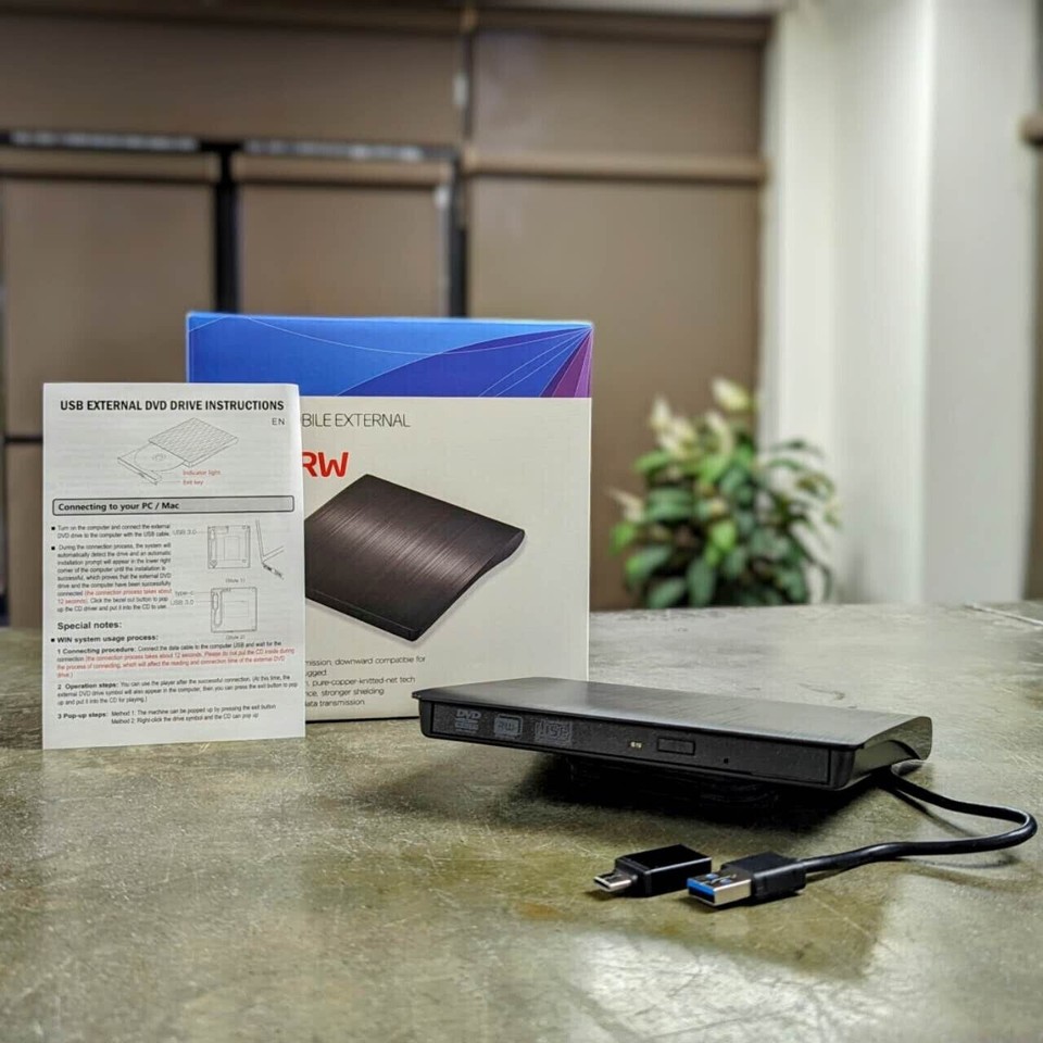 DVDRW 4K UHD Friendly External BluRay Drive Windows PC and Apple Mac eBay