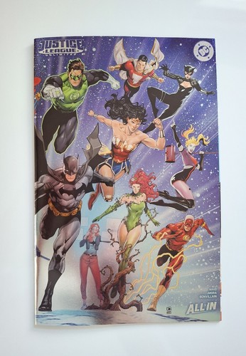 Justice League Unlimited #1 Cover H Sampere Wraparound Raised UV Foil Variant - Picture 5 of 6
