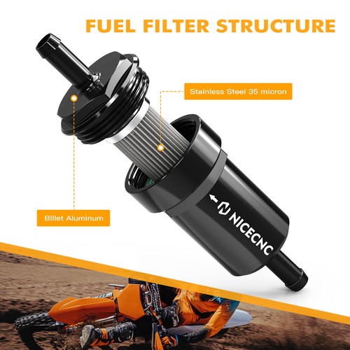 Petrol Tank In-Line Fuel Filter For KTM EXCF 450 500 2017-2023 XCW 300 2019-2023 - Picture 2 of 10