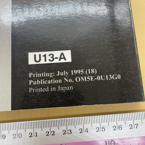 GENUINE Nissan 1993 U13 Series OWNERS MANUAL Book U13-A OM5E-0U13G0 Bluebird - Imagen 15 de 15