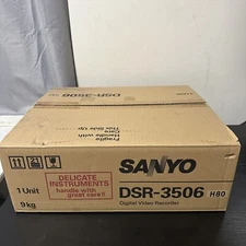 Sanyo Digital Video Recorder DSR-3506 H 80 6 Channel Surveillance New Open Box