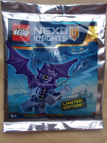 NUOVO SET LEGO FOIL NEXO KNIGHTS MINIFIGURE E VEICOLO ARGILLA ROBIN AARON LANCE MACY - Foto 19 di 43