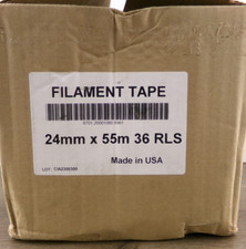 New Filament Tape Clear, 24 mm x 55 m Box of 36 Rolls S3
