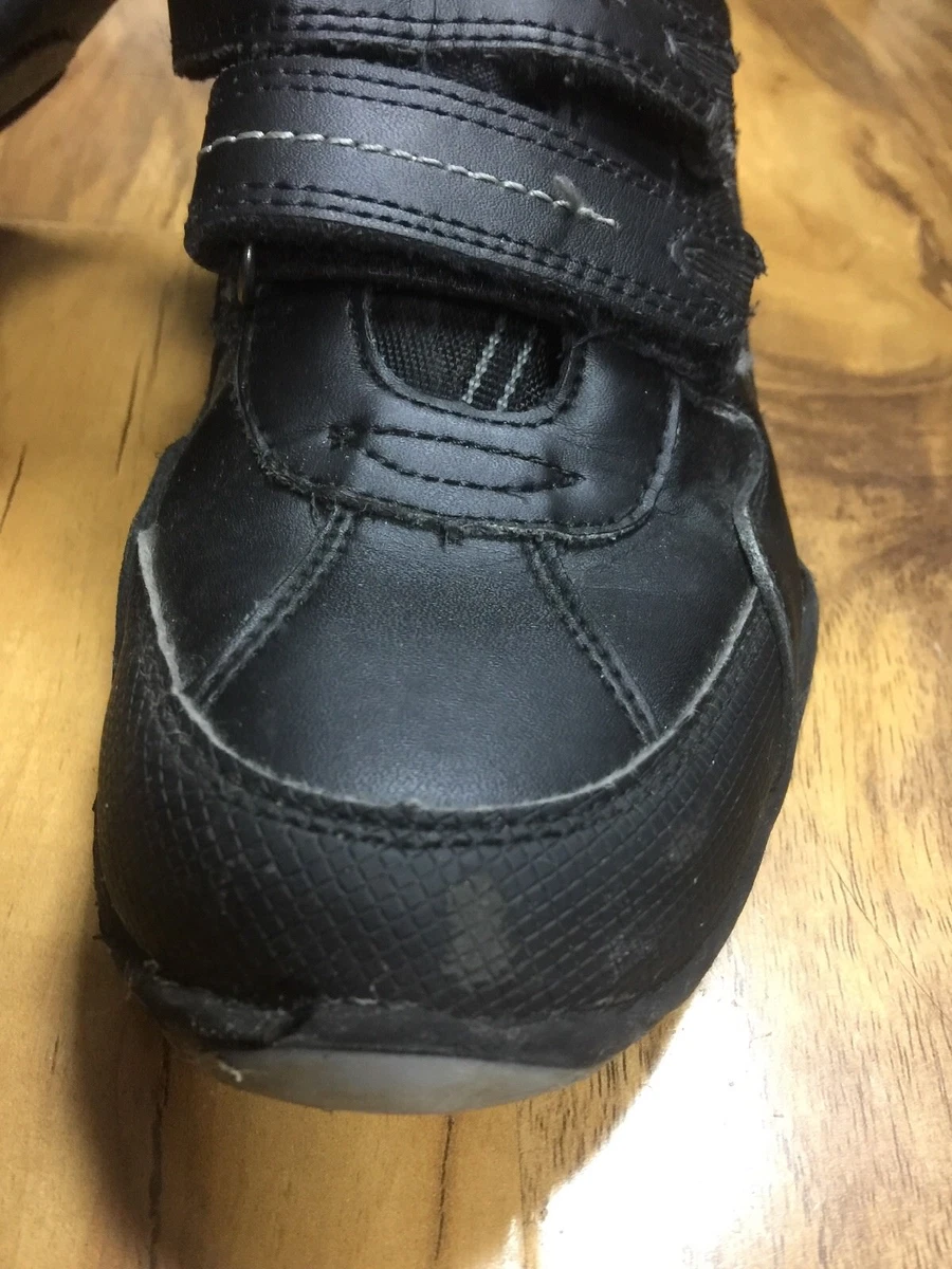 Boys black shoes size 2 clearance