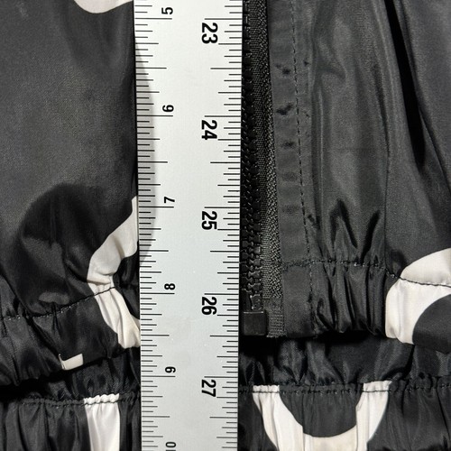 Unisex Designer Black White Lettering Zip-up Jacket Unbranded Light Windbreaker - Picture 5 of 5