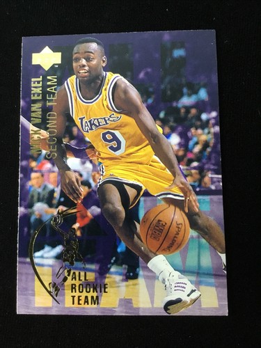 Nick Van Exel RC 1994-95 Upper Deck #7 All Rookie Team Second Team  - Picture 1 of 2