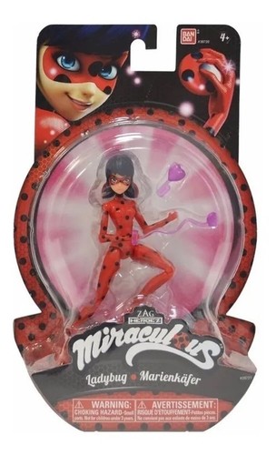 BANDAI ZAG HEROEZ MIRACULOUS LADYBUG ADRIEN AQUABUG QUEEN BEE FLUTTER CAT NOIR - Picture 2 of 33