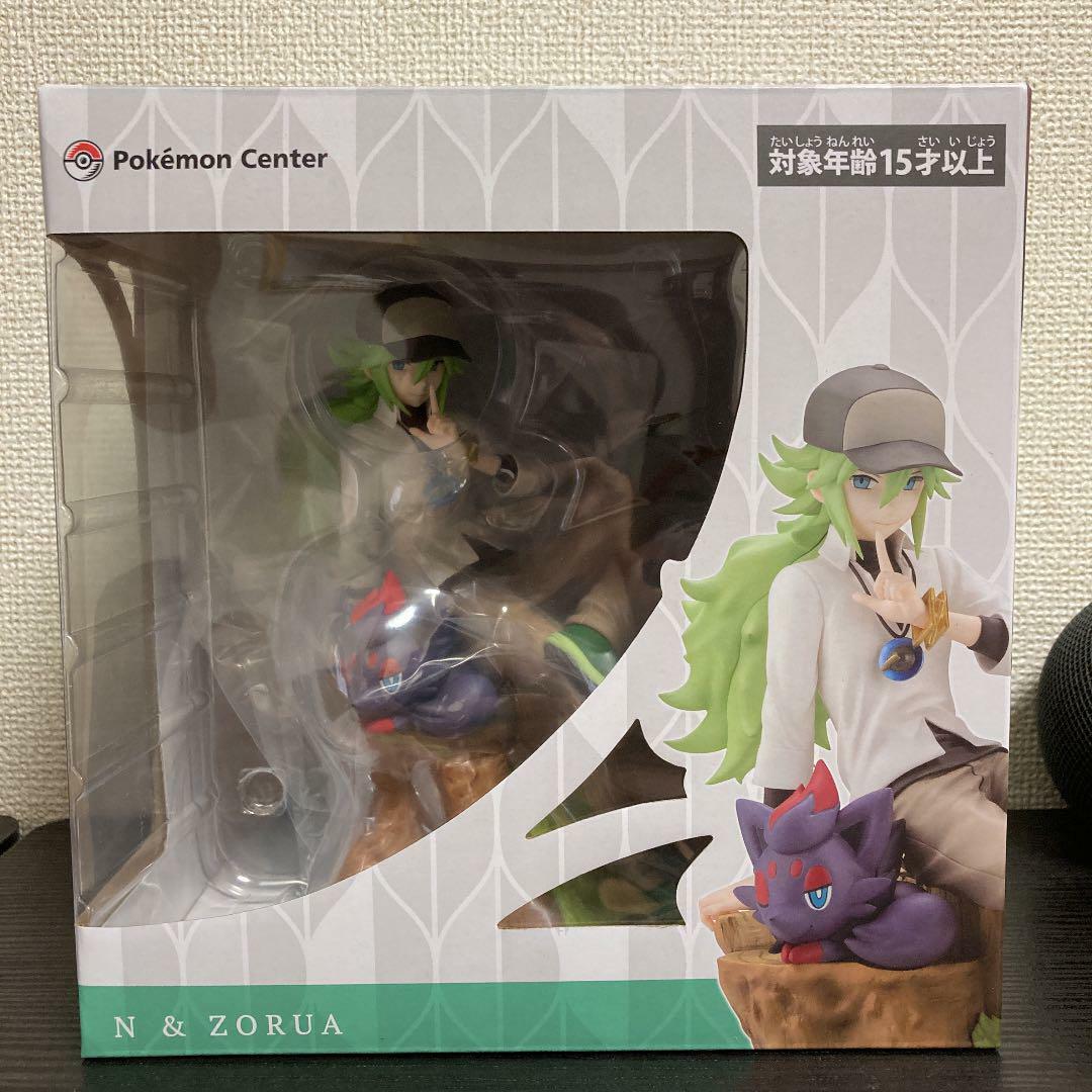 ポケモンフィギュア「N&ZORUA」 Pokemon Center Original Figure N・Zorua Pokémon Black and