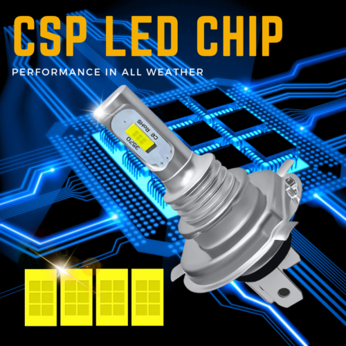 For Renault Trafic Led White Xenon 6000k High Low Beam Headlight Bulbs 2014-18 - Picture 7 of 13