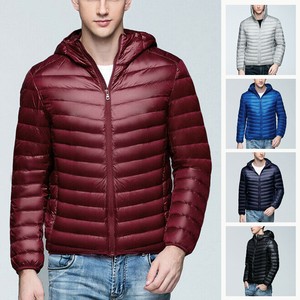 Casual-Mens-Foldable-Tops-Coats-Hooded-Duck-Down-Outwear-Lightweight-Jackets-WXJ