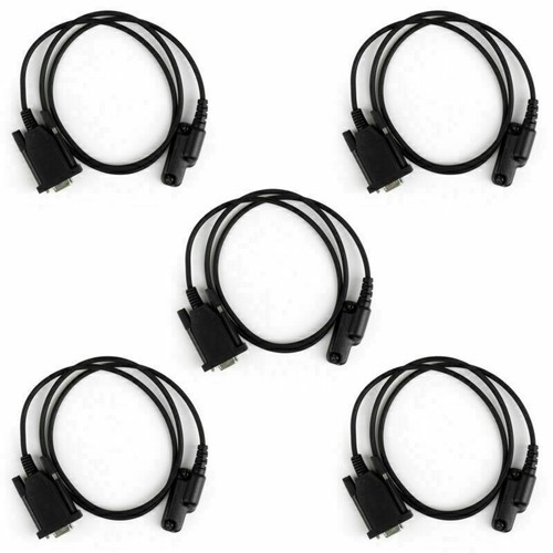 5X Programming Cable For Vertex Radio VX-530 VX-600 VX-800 VX-4000/5500 Radio U7 - Zdjęcie 2 z 6