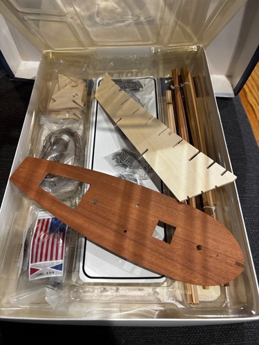 Corel SM 55 Revenue Ranger Wood Sailboat Kit 1:50 Scale New - Picture 6 of 6