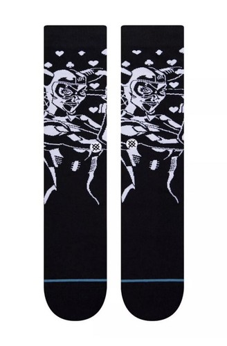 Stance Crew Socks Men's Large Batman-Harley Quinn Men's Shoe Size 9-13 New - Picture 1 of 12