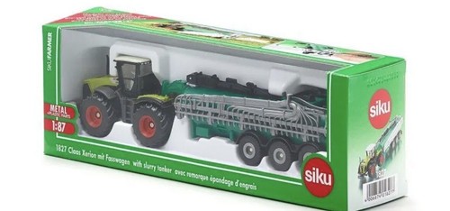 Siku1827 CLAAS XERION AVEC REMORQUE ÉPANDEUR 1/87 - Picture 2 of 7