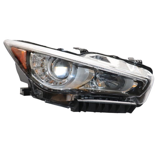 For 2014-2017 Infiniti Q50 Right Side LED Projector Headlight Headlamp  - Picture 1 of 8