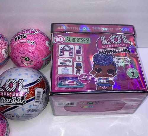LOL Surprise Ball Lot All Star BBs Pets Lil Sisters Möbel L.O.L. Neu - Bild 3 von 3