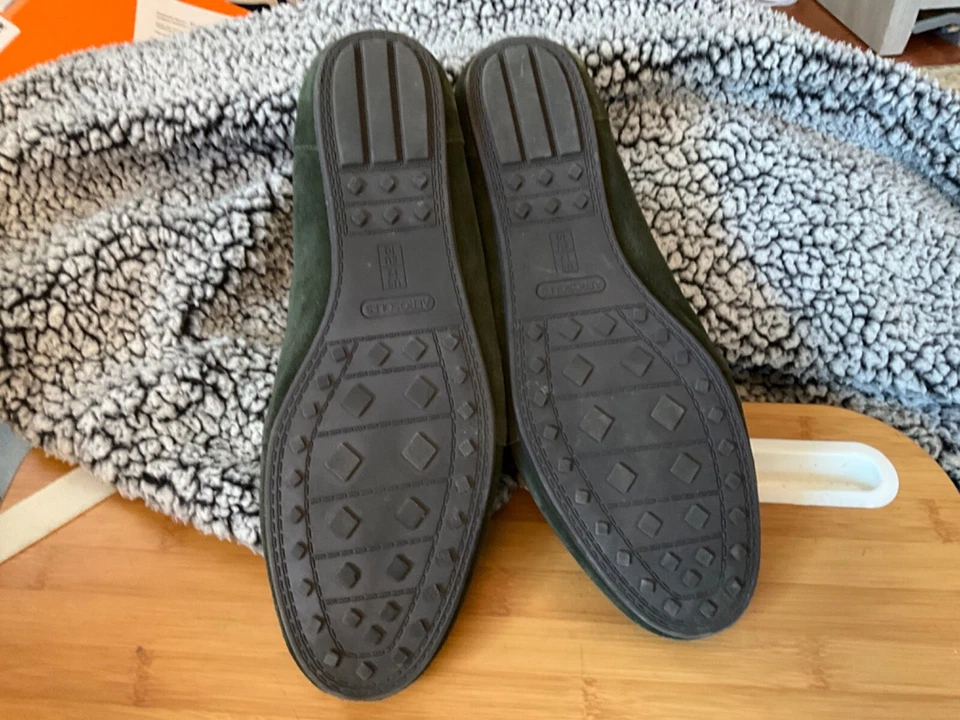 Men’s Shoe / boot Aerosoles Size 12M Deep Green Moccasin Driving Range - Image 3 of 4