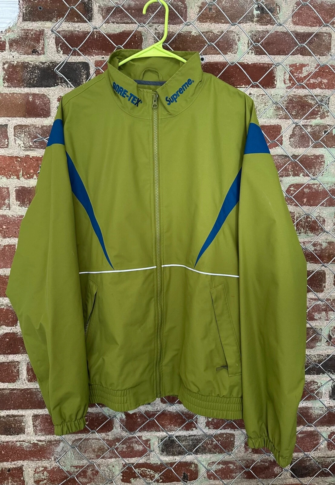 Veste de cour Supreme GORE TEX XL olive SS/19
