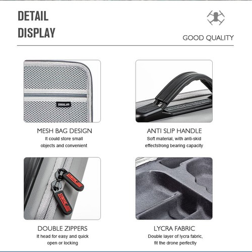For DJI Mini 2/Mini 2se Drone Accessories Travel Storage Bag Carrying Case US - Picture 18 of 18