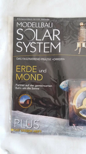 Modellbau - Solar System - Orrery von Eaglemoss - Heft 9  inkl. Bauteil Neu - Bild 2 von 2