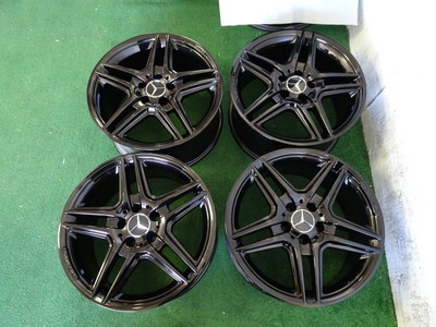 2011 2012 2013 MERCEDES AMG E350 E550 OEM FACTORY 18" WHEELS RIMS GLOSS