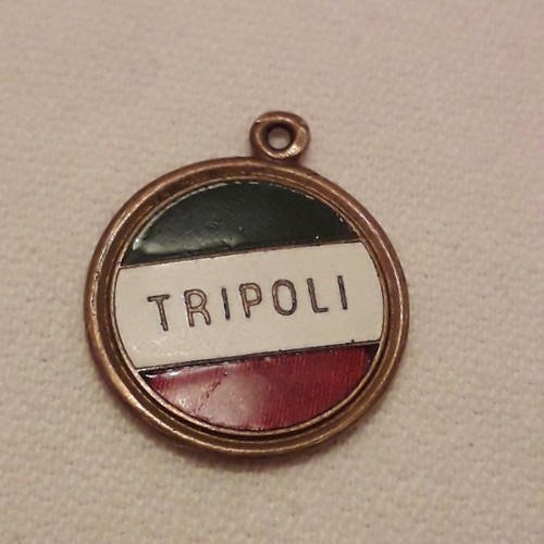 Medaglia Libia TRIPOLI/ Vittorio Emanuele III RE D'ITALIA RARA - Foto 2 di 6