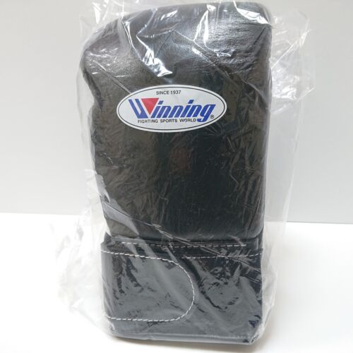 Winning Boxing Gloves 10oz Black MS-300B Magic Tape from Japan New In Stock - Picture 4 of 4