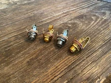 Switchcraft #11 ¼" Mono Input / Output Jack | Nickel, Gold, Short & Long Thread