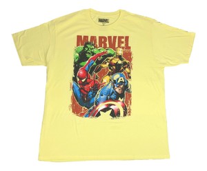Marvel-Avengers-Hulk-Spider-Man-Iron-Man-Captain-America-End-Game-Mens-T-Shirt