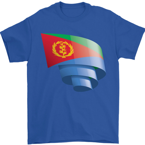 Rizado Eritrea Bandera Día Fútbol Hombre Camiseta 100% Algodón - Imagen 44 de 106