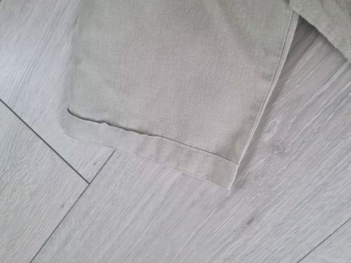 100 % Leinenhemd Größe 14 UK kurzärmeliges Shirt grün Made in Italy - Bild 3 von 6