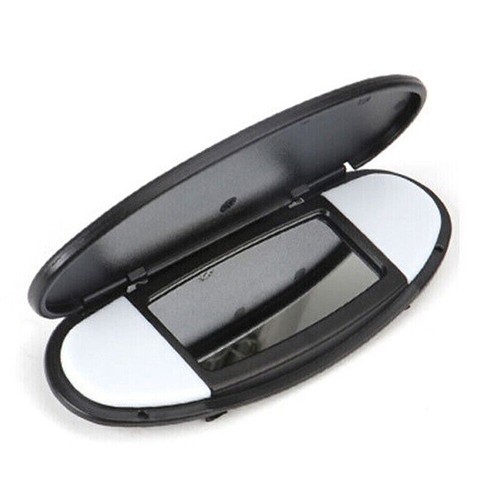 Black For BMW mini R55 R56 R60 2007 2008 2007-2014 Sun Visor Vanity Mirror Cover - Picture 5 of 7