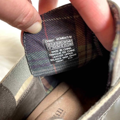 Cobb Hill Gray Suede Lucinda Wedge Booties Size 11 - Picture 5 of 5