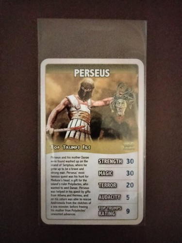 2021 Top Trumps GREEK MYTHS🌋 (you pick) pack fresh cards Free Shipping - Picture 29 of 32