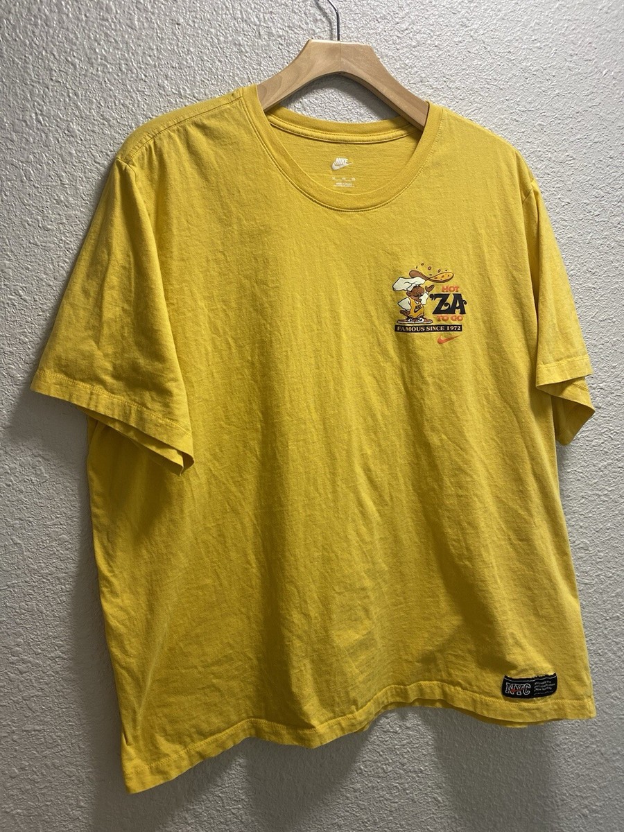 NIKE / HOT ZA TO GO T-SHIRT NYC LIMITED MUSTARD M〜X NIKE / ナイキ HOT ZA TO GO T-SHIRT NYC LIMITED WHITE S,M,L
