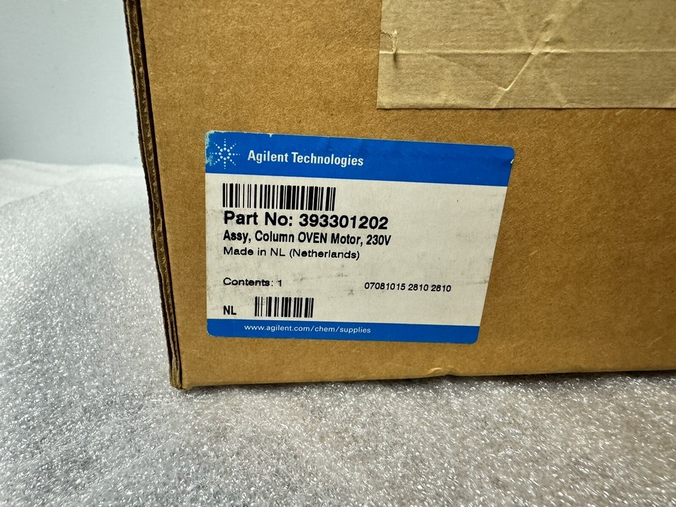 Agilent Column Oven Motor Assy, 230V for 3800 Gas Chromatograph, P/N